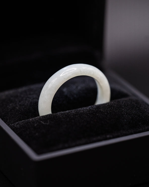 Ring - White Jade