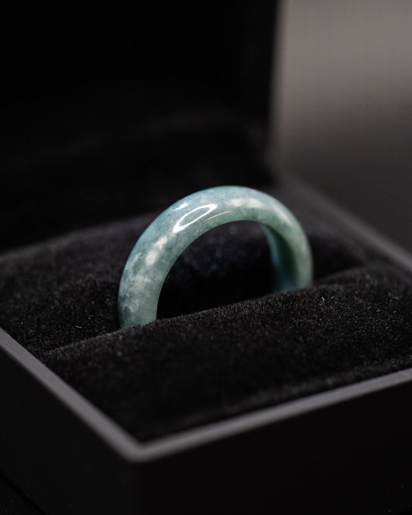 Ring - Blue Water Jade